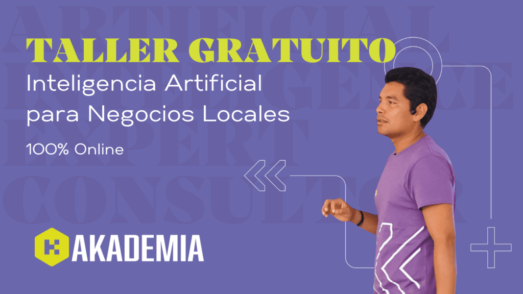 taller online inteligencia artificial para negocios locales